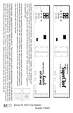 Santa Fe Reefer Despatch 50 Ft Ice Reefer Black Super Chief - Decal