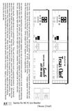 Santa Fe Reefer Despatch 40 Ft Ice Reefer Black Texas Chief - Decal