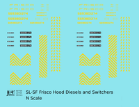 SLSF Frisco Hood Diesel Yellow