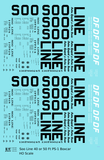 Soo Line 40 / 50 Ft PS-1 Boxcars Black Block Letter