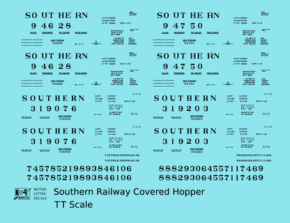 Southern Railway Covered Hopper Black