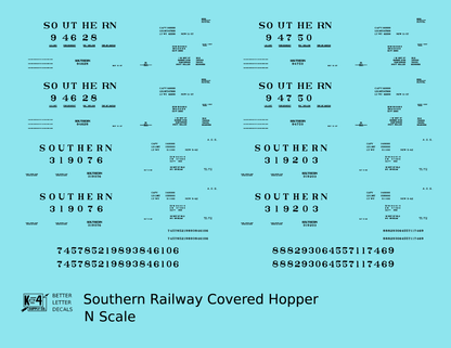 Southern Railway Covered Hopper Black