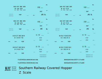 Southern Railway Covered Hopper Black