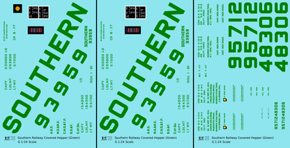 Southern Railway Covered Hopper Green