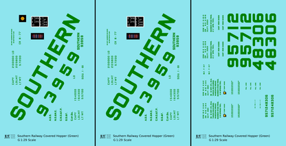 Southern Railway Covered Hopper Green