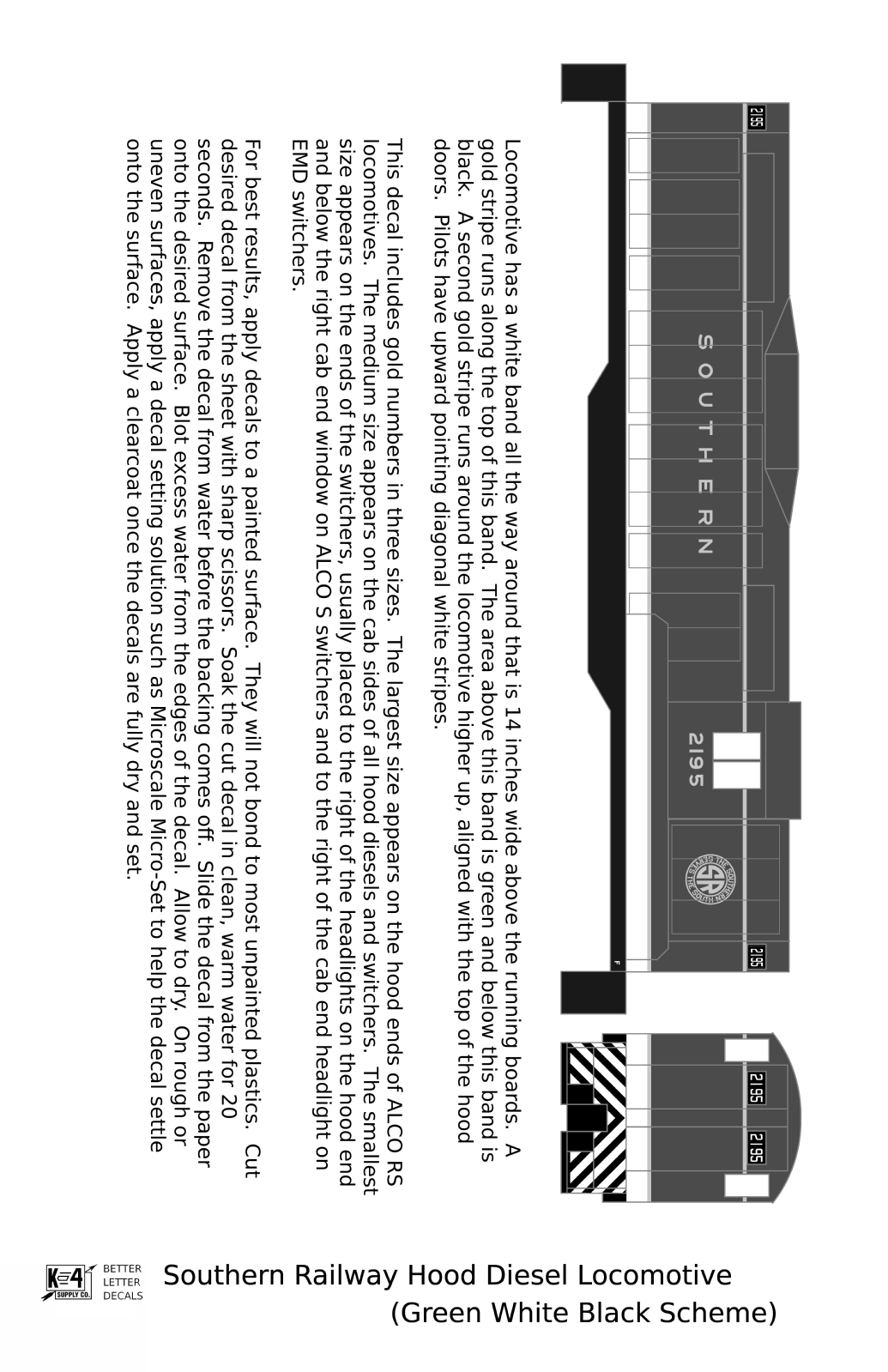 Southern Railway Diesel Locomotive Gold Green Scheme