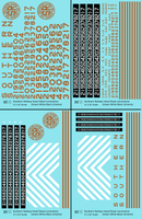 Southern Railway Diesel Locomotive Gold Green Scheme - Decal - Choose Scale