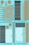 Southern Railway Diesel Locomotive Gold Green Scheme - Decal - Choose Scale