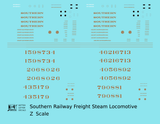 Southern Railway Freight Steam Locomotive Gold