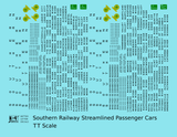 Southern Railway Streamlined Passenger Car Black