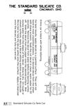 Standard Silicate Tank Car White Cincinnati