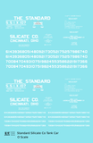 Standard Silicate Tank Car White Cincinnati