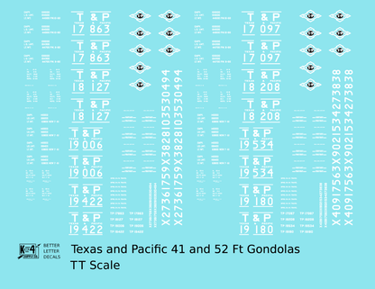 Texas and Pacific Gondola White