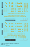 Virginian Steam Locomotive Dulux Gold  - Decal - Choose Scale