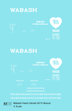 Wabash Railroad 40 Ft Boxcar White Heart Logo