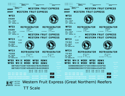 Great Northern Western Fruit Express Ice Reefer Black