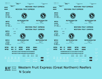Great Northern Western Fruit Express Ice Reefer Black