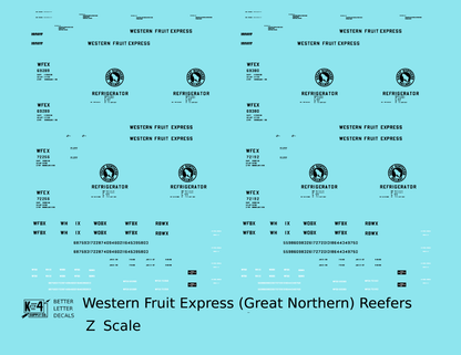 Great Northern Western Fruit Express Ice Reefer Black
