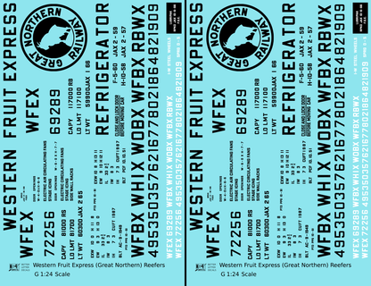 Great Northern Western Fruit Express Ice Reefer Black