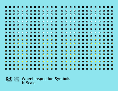 Wheel Inspection Symbols