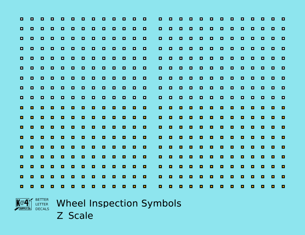 Wheel Inspection Symbols