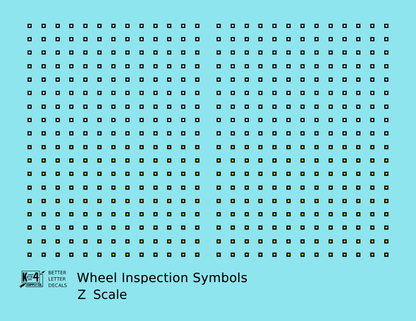 Wheel Inspection Symbols