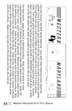 Western Maryland 50 Ft PS-1 Boxcar White