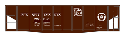 Pennsylvania Railroad GLCa Twin Hopper Car Coal Goes To War