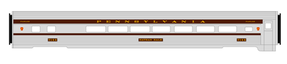 Pennsylvania Railroad Senator Congressional Passenger Car Bronze Gold and Red