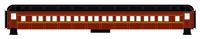 Pennsylvania Railroad Passenger Car Stripes  Bronze Gold  - Decal