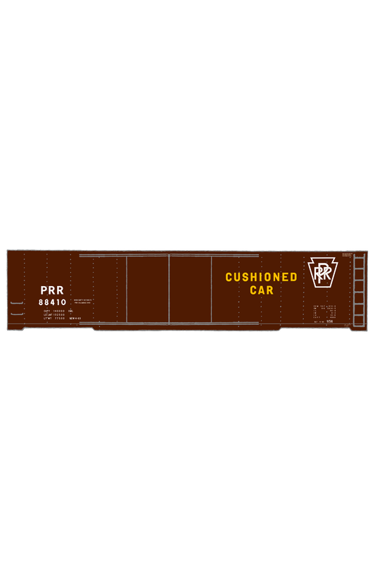 Pennsylvania PRR X56 50 Ft Double Door Boxcar Cushioned Car