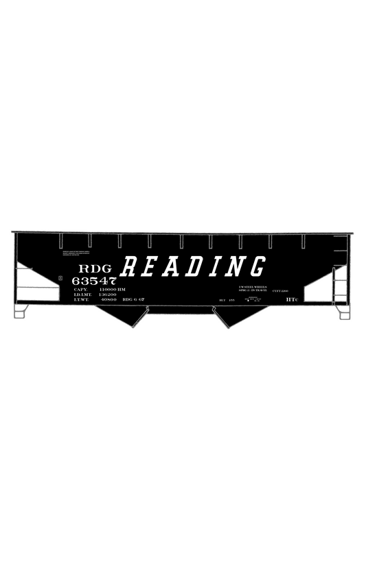 Reading Class HTC Offset Twin Hopper White