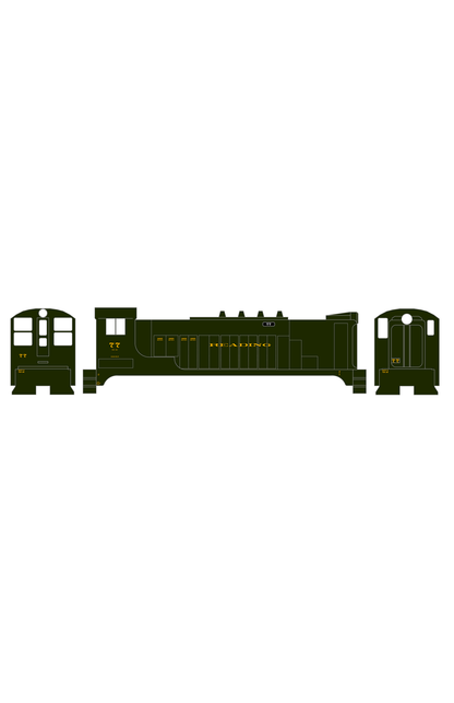 Reading Diesel Locomotive Dulux Gold Early Plain Scheme