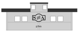 Savannah and Atlanta Caboose Black Georgia