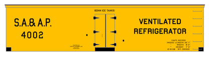 San Antonio and Aransas Pass Bohn Patent Ice Reefer Black