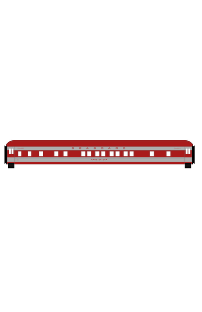 Seaboard Air Line Orange Blossom Special Passenger Car Red