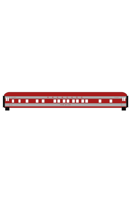 Seaboard Air Line Orange Blossom Special Passenger Car Red