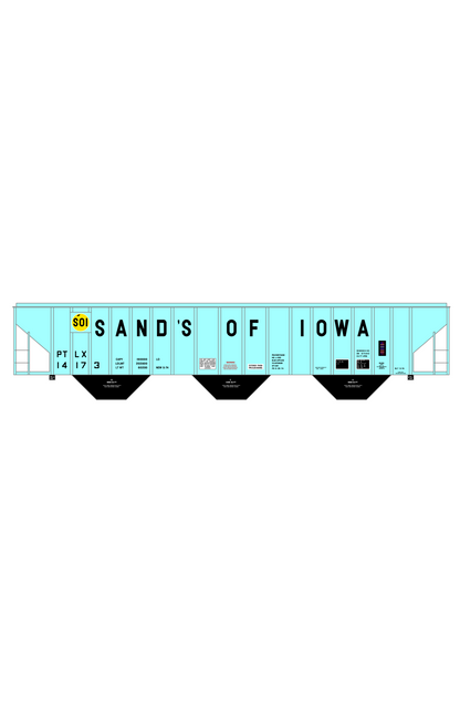 Sands Of Iowa PS2-CD Covered Hopper Black