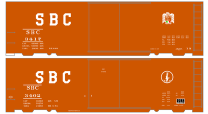 FC Sonora - Baja California 40 Ft Boxcar White