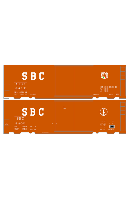 FC Sonora - Baja California 40 Ft Boxcar White