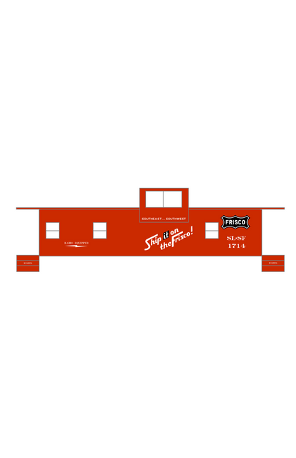 SLSF Frisco Caboose White