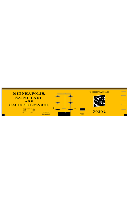 Soo Line Early Wood Ice Reefer Black