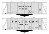Southern Railway Airslide Hopper Car Black Roman Lettering