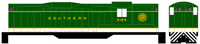 Southern Railway Diesel Locomotive Gold Green Scheme - Decal