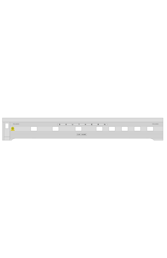 Southern Railway Streamlined Passenger Car Black