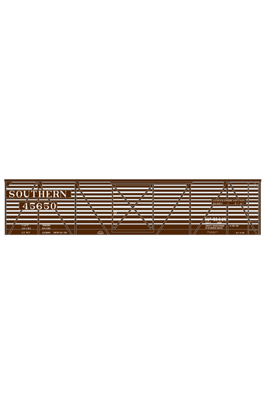 Southern Railway 40 Ft Stock Cars White