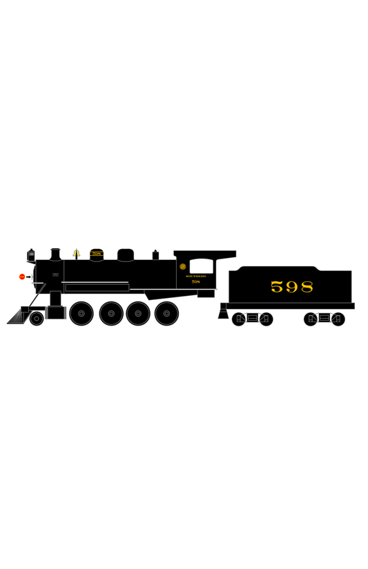 Southern Railway Steam Locomotive Dulux Gold
