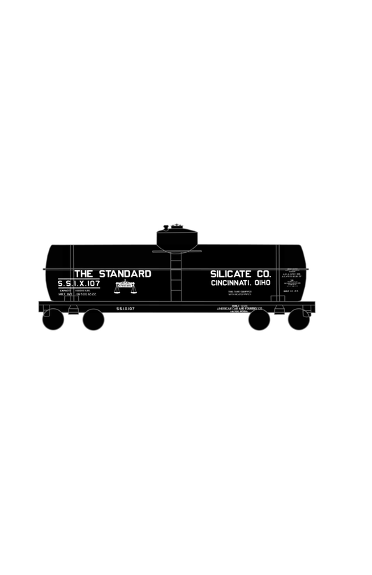 Standard Silicate Tank Car White Cincinnati