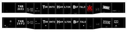 Toronto, Hamilton and Buffalo 52 Ft Gondola White