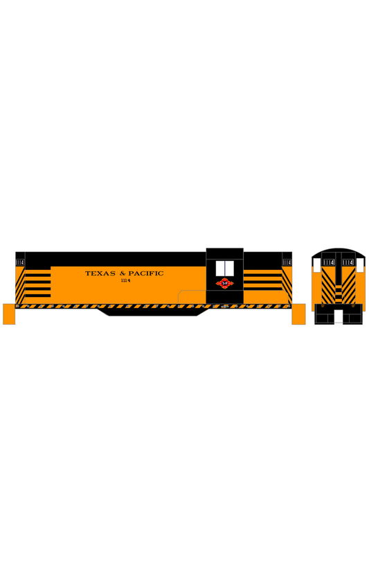 Texas and Pacific EMD Hood Diesel Black